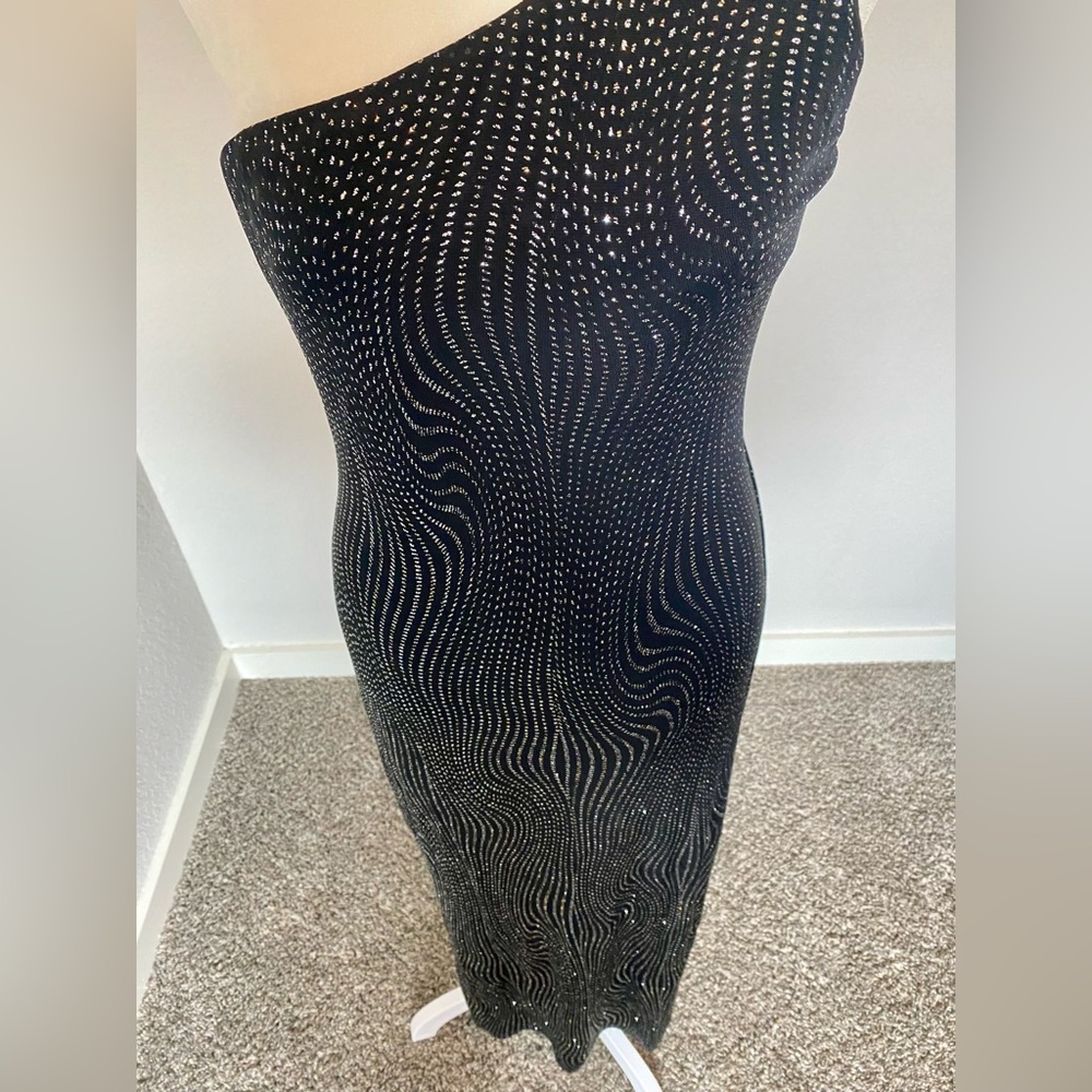 🪩 Vintage Disco Glitter Dress
